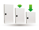 3+1 = smaller enclosures