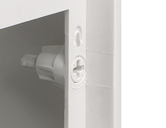‘Quick fit’ screws ‘Quick fit’ screws